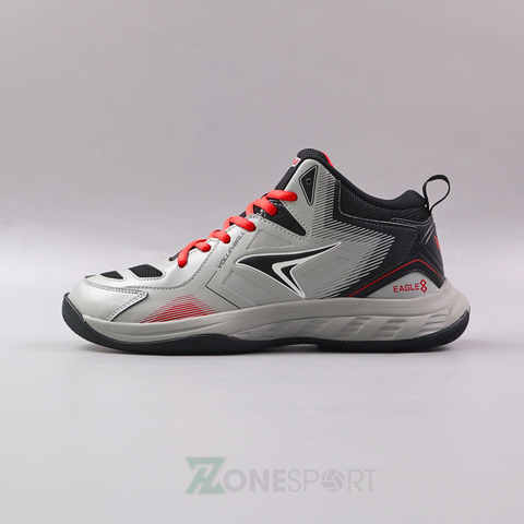  GIÀY BÓNG CHUYỀN BEYONO EAGLE 8 VER 2 - GREY RED 