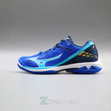  GIÀY MIZUNO WAVE CLAW 3 (WIDE) - XANH TRẮNG XANH 