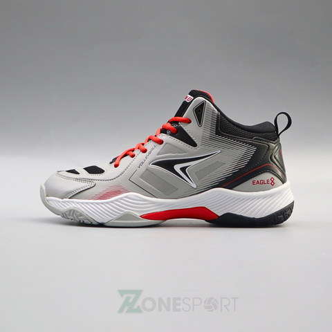  GIÀY BÓNG CHUYỀN BEYONO EAGLE 8 VER 1 - GREY RED 