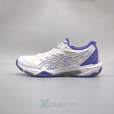  GIÀY ASICS GEL ROCKET 11 - TRẮNG VIỀN TÍM 