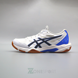  GIÀY ASICS GEL ROCKET 11 - TRẮNG GÓT XANH 