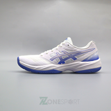  GIÀY ASICS GEL COURT HUNTER 3 - TRẮNG VIỀN XANH 