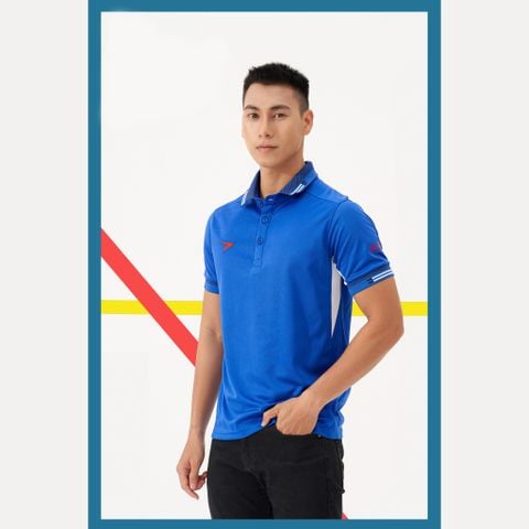  ÁO POLO BEYONO POWER - XANH DƯƠNG 