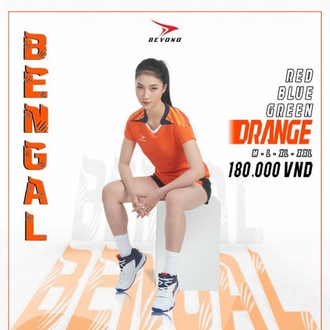  ĐỒNG PHỤC NỮ BEYONO BENGAL - CAM 