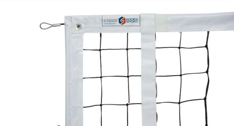  LƯỚI BÓNG CHUYỀN THI ĐẤU SỢI BR Ø3MM BĂNG PVC XUNG QUANH PHÙ HỢP FIVB - S30857 