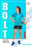  ĐỒNG PHỤC NỮ BEYONO BOLT - XANH MINT 