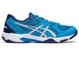  GIÀY ASICS GEL ROCKET 10 - XANH VIỀN TRẮNG 