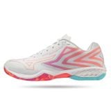  GIÀY MIZUNO WAVE CLAW EL 2 (WIDE) - TRẮNG HỒNG 