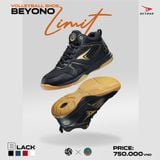  GIÀY BÓNG CHUYỀN BEYONO LIMIT - BLACK 