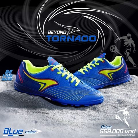  GIÀY BÓNG ĐÁ BEYONO TORNADO - BLUE 