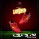  GIÀY BÓNG ĐÁ BEYONO LEGEND - RED BLACK 