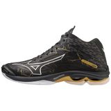  GIÀY BÓNG CHUYỀN MIZUNO WAVE LIGHTNING Z7 MID - ĐEN VÀNG 