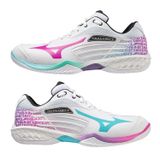  GIÀY MIZUNO WAVE CLAW 2 - TRẮNG HỒNG XANH 