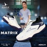  GIÀY MIRA MATRIX - TRẮNG XANH 