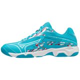  GIÀY MIZUNO WAVE THUNDERSTORM - XANH TRẮNG 