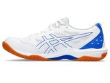  GIÀY ASICS GEL ROCKET 11 - TRẮNG GÓT XANH 