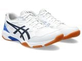  GIÀY ASICS GEL ROCKET 11 - TRẮNG GÓT XANH 