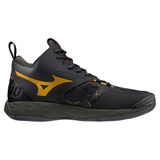  GIÀY BÓNG CHUYỀN MIZUNO WAVE MOMENTUM 2 MID - ĐEN 