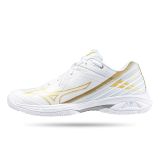  GIÀY MIZUNO WAVE CLAW 3 - TRẮNG VÀNG BẠC 