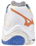  GIÀY MIZUNO WAVE LIGHTNING Z8 - TRẮNG XANH CAM 