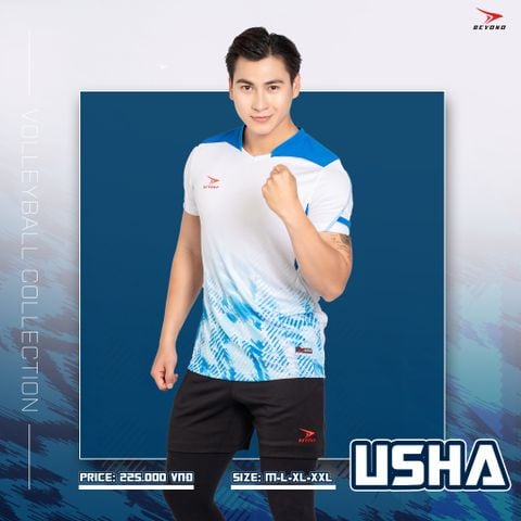  ĐỒNG PHỤC NAM BEYONO USHA - TRẮNG 