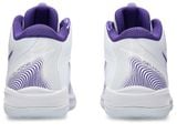  GIÀY BÓNG CHUYỀN ASICS GEL HOOP V16 - TRẮNG VIỀN TÍM 