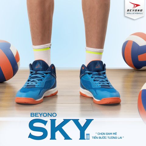  GIÀY BÓNG CHUYỀN BEYONO SKY 2 - BLUE 