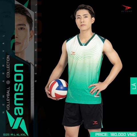  ĐỒNG PHỤC NAM BEYONO SAMSON - XANH LÁ 