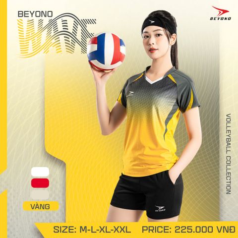  ĐỒNG PHỤC NỮ BEYONO WAVE - VÀNG 