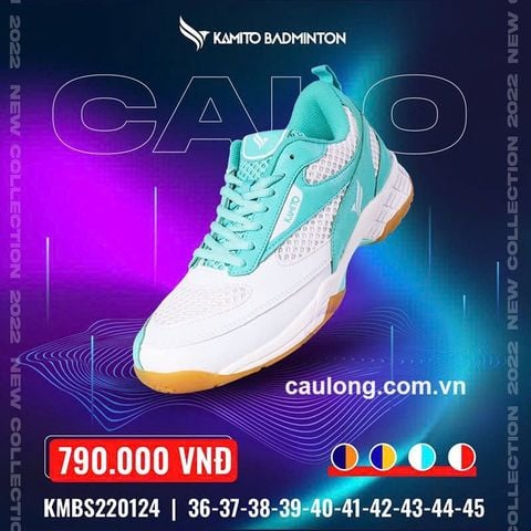  GIÀY KAMITO CALO - XANH NGỌC TRẮNG 