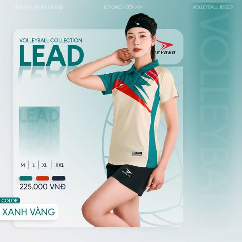  ĐỒNG PHỤC NỮ BEYONO LEAD 2 - XANH VÀNG 