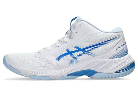  GIÀY ASICS NETBURNER BALLISTIC FF MT 3 - TRẮNG VIỀN XANH 