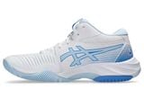  GIÀY ASICS NETBURNER BALLISTIC FF MT 3 - TRẮNG VIỀN XANH 