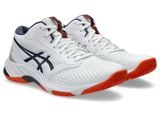  GIÀY ASICS NETBURNER BALLISTIC FF MT 3 - TRẮNG CAM ĐEN 