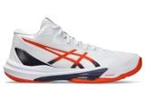  GIÀY BÓNG CHUYỀN ASICS SKY ELITE FF MT 3 - TRẮNG CAM ĐEN 