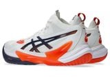  GIÀY BÓNG CHUYỀN ASICS METARISE 2 - TRẮNG CAM ĐEN 