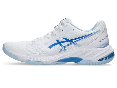  GIÀY ASICS NETBURNER BALLISTIC FF 3 - TRẮNG VIỀN XANH 