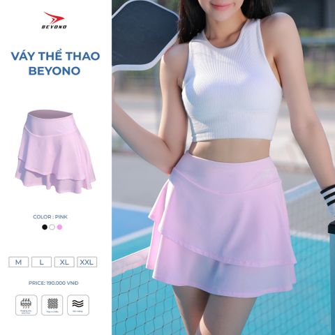  VÁY THỂ THAO BEYONO VCL04 - HỒNG 
