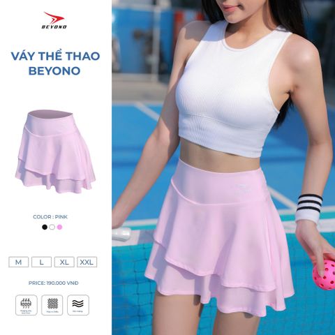  VÁY THỂ THAO BEYONO VCL04 - HỒNG 