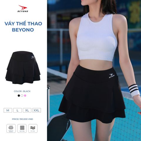  VÁY THỂ THAO BEYONO VCL04 - ĐEN 