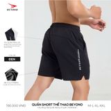  QUẦN THỂ THAO NAM BEYONO QCL03 - ĐEN 