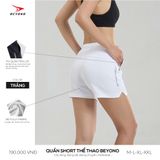  QUẦN THỂ THAO NỮ BEYONO QCL03 - TRẮNG 