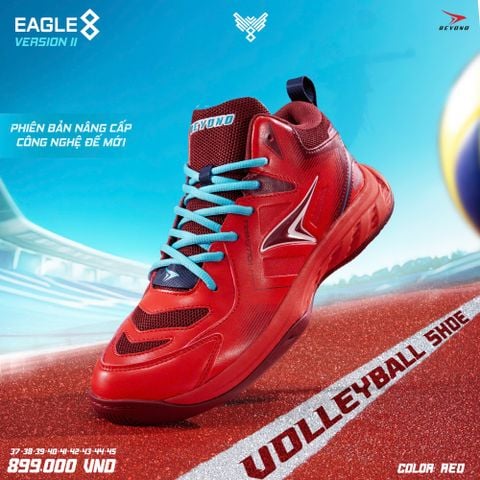  GIÀY BÓNG CHUYỀN BEYONO EAGLE 8 VER 2 - RED 