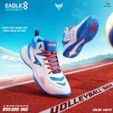  GIÀY BÓNG CHUYỀN BEYONO EAGLE 8 VER 2 - WHITE BLUE 