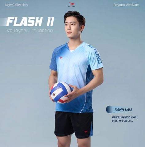  ĐỒNG PHỤC NAM BEYONO FLASH II - XANH LAM 