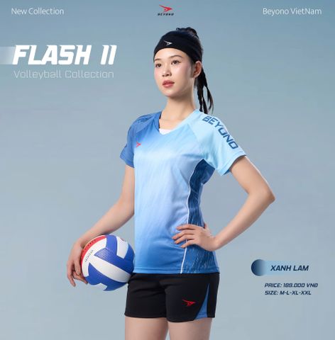  ĐỒNG PHỤC NỮ BEYONO FLASH II - XANH LAM 