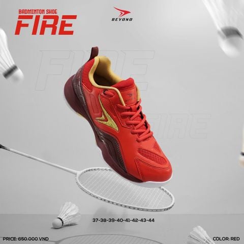  GIÀY CẦU LÔNG BEYONO FIRE - RED 
