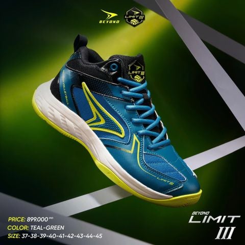  GIÀY BÓNG CHUYỀN BEYONO LIMIT 3 - TEAL GREEN 