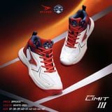  GIÀY BÓNG CHUYỀN BEYONO LIMIT III - WHITE RED 