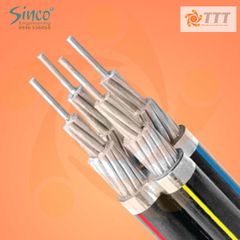 Cáp nhôm vặn xoắn 2,3,4 lõi - ABC - 0,6/1KV